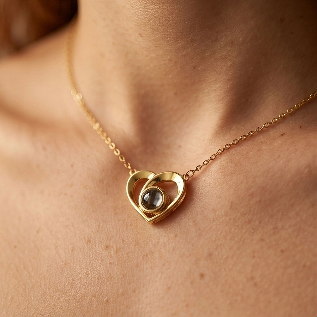 Heart Projection Necklace