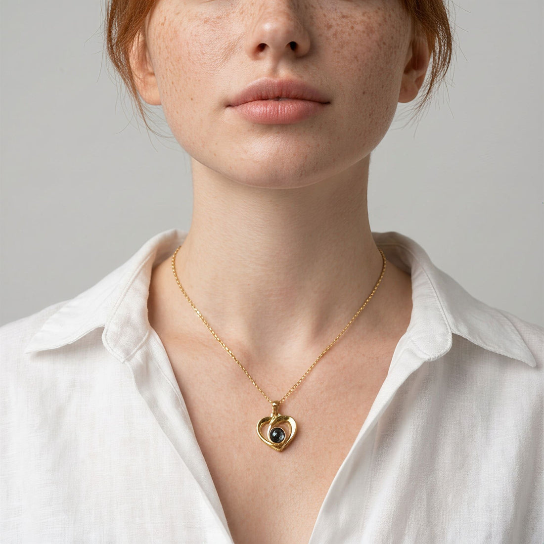 Heart Projection Necklace