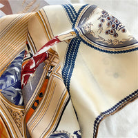 Boutique Print Silk Scarf