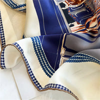 Boutique Print Silk Scarf