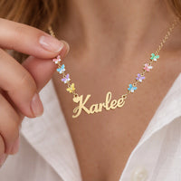 Butterfly Name Necklace