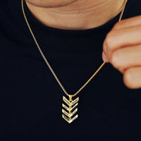 Chevron Name Necklace
