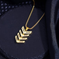 Chevron Name Necklace