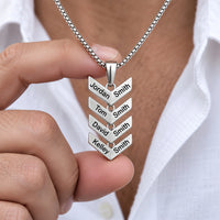 Chevron Name Necklace