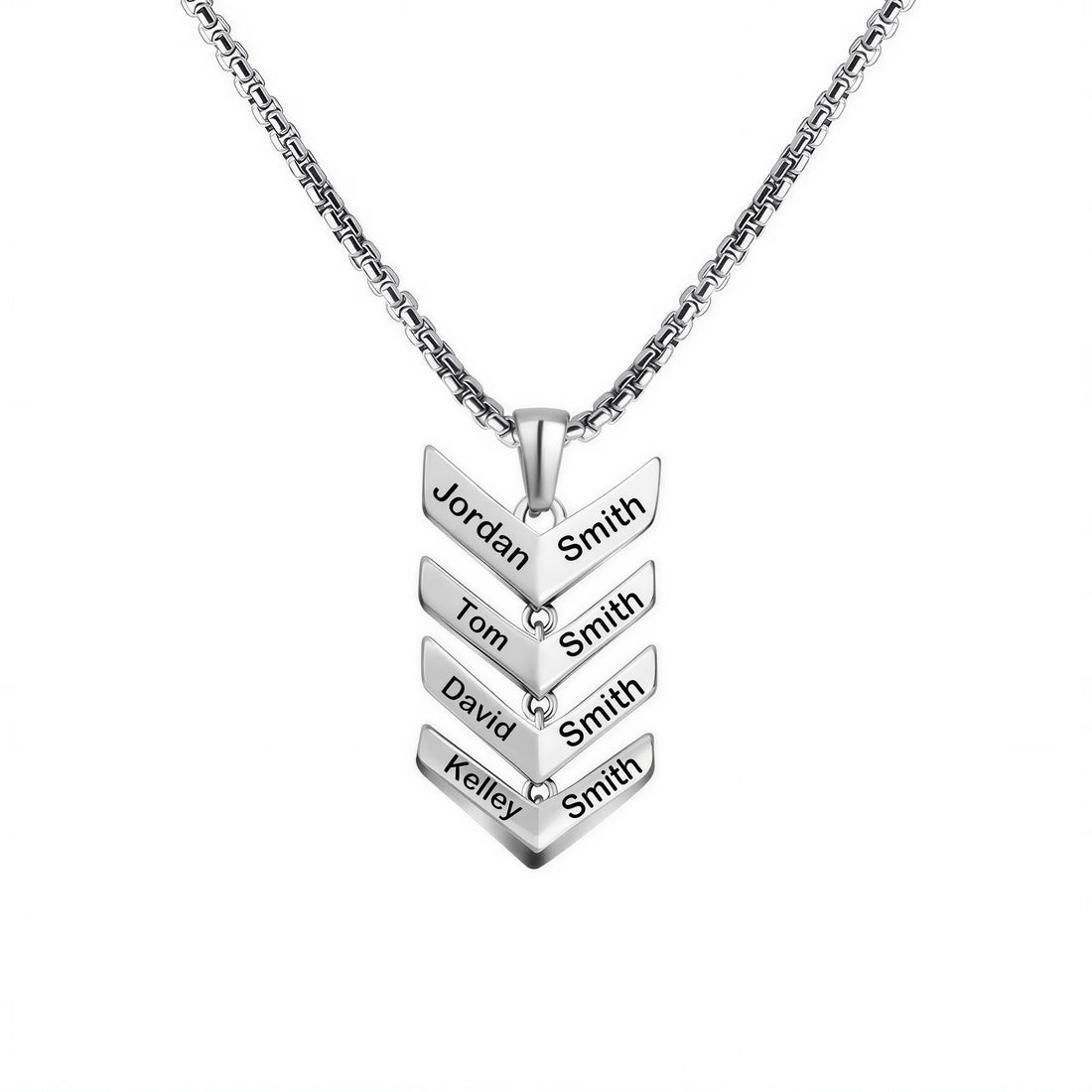 Chevron Name Necklace
