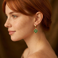 Four Leaf Clover Earrings