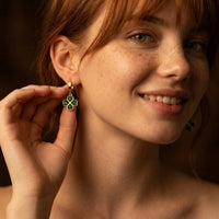 Four Leaf Clover Earrings