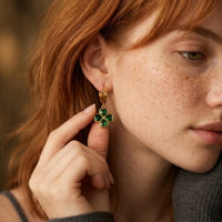 Four Leaf Clover Earrings