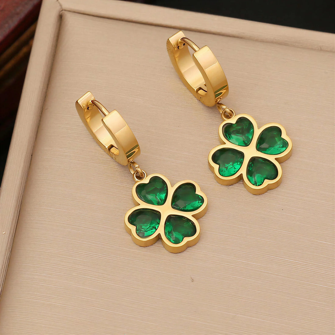 Four Leaf Clover Earrings