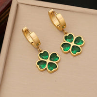 Four Leaf Clover Earrings