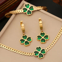 Four Leaf Clover Earrings