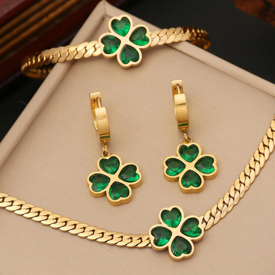 Four Leaf Clover Necklace