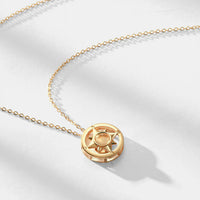 Compass Photo Necklace