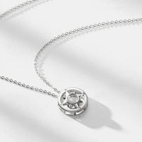 Compass Photo Necklace