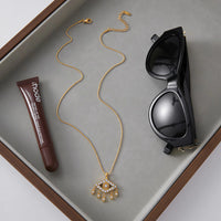 Crystal Evil Eye Necklace
