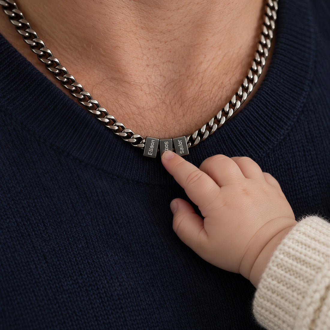 Cuban Name Bead Necklace