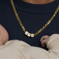 Cuban Name Bead Necklace