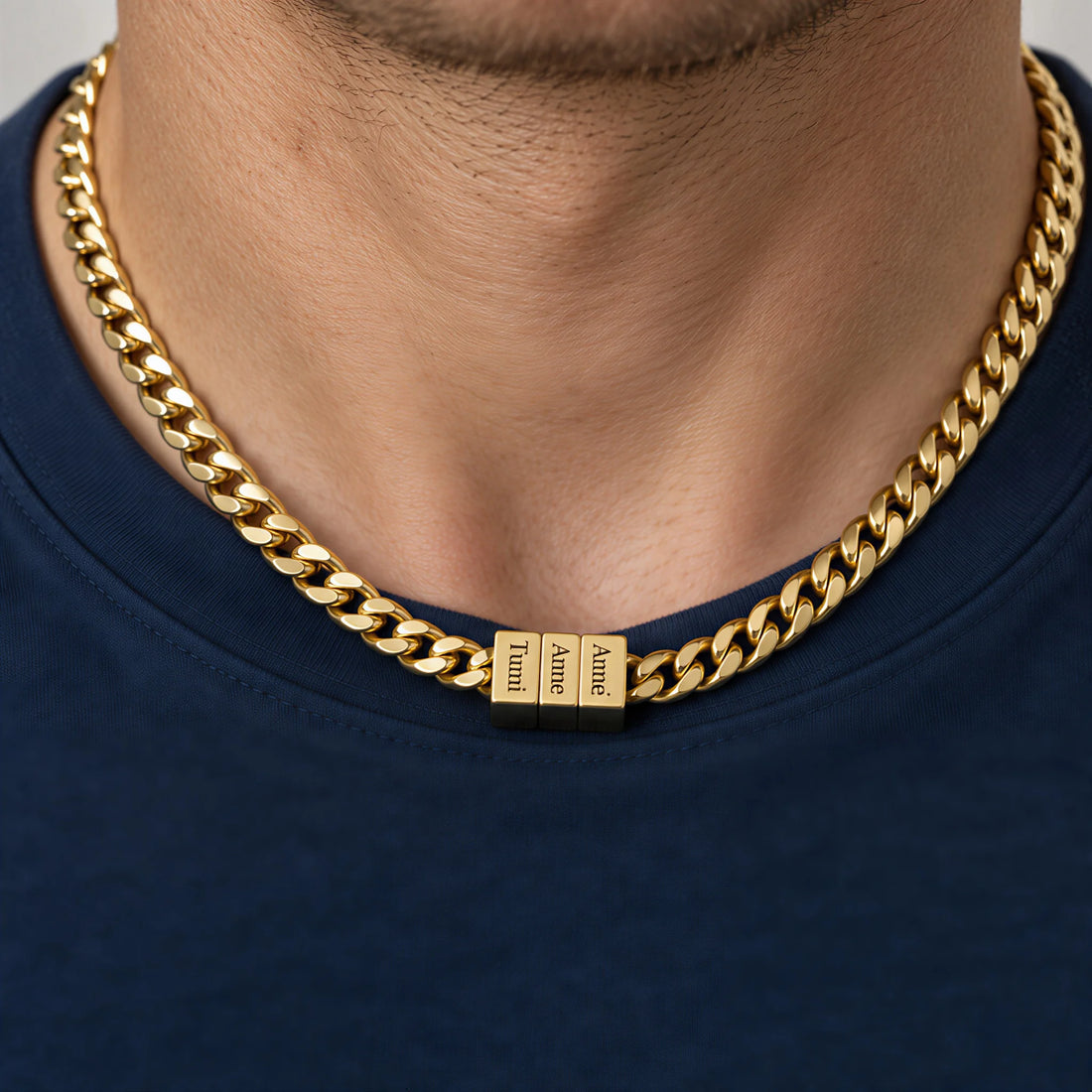 Cuban Name Bead Necklace