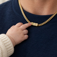 Cuban Name Bead Necklace
