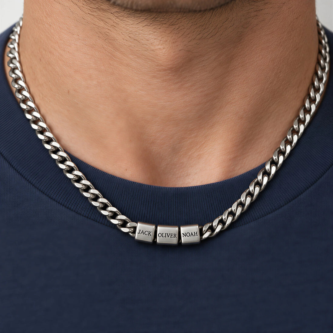 Cuban Name Bead Necklace