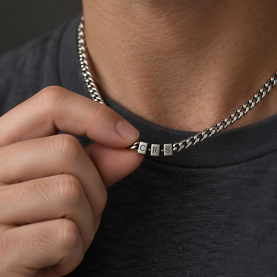 Cuban Name Bead Necklace