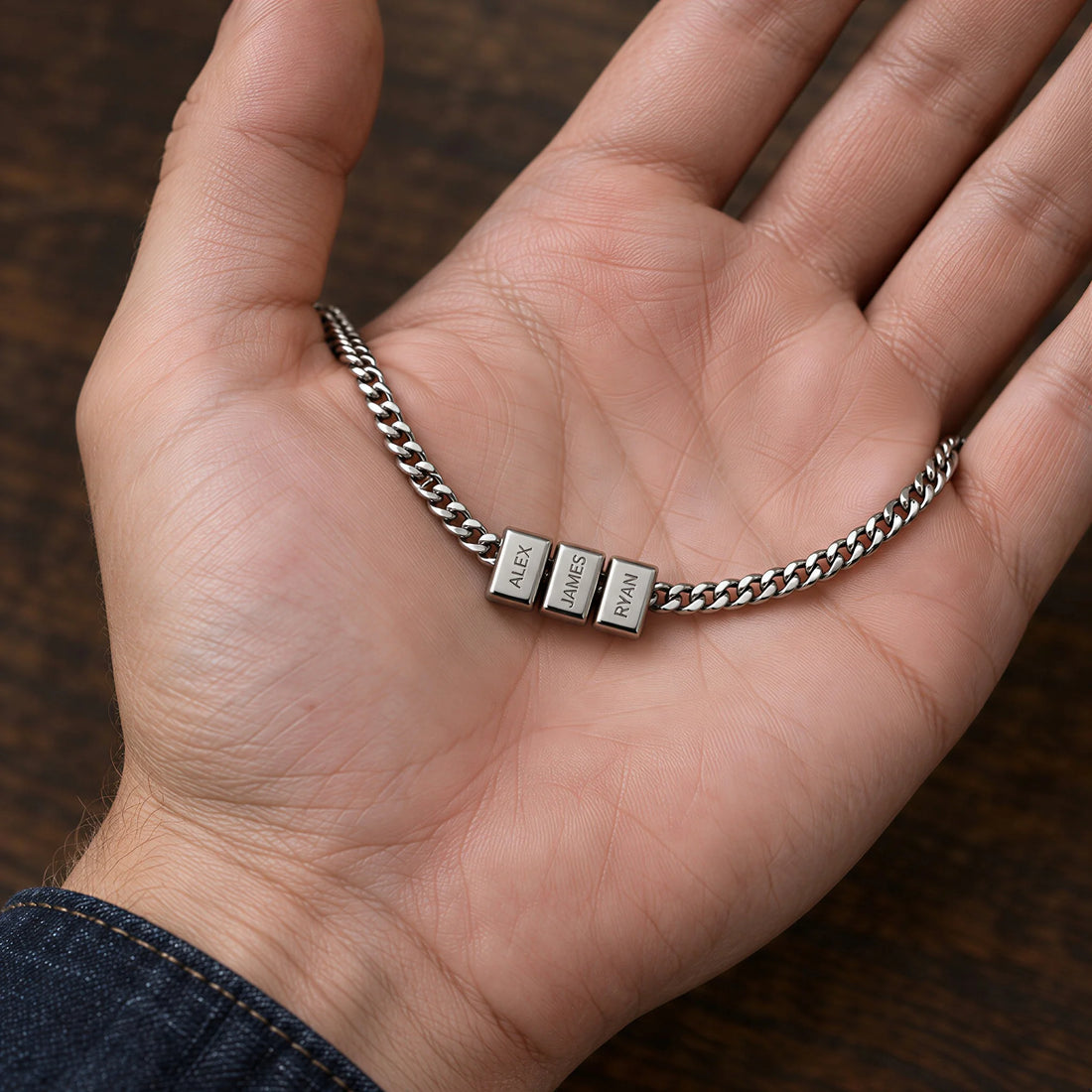 Cuban Name Bead Necklace