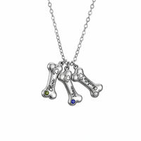 Dog Bone Name Necklace