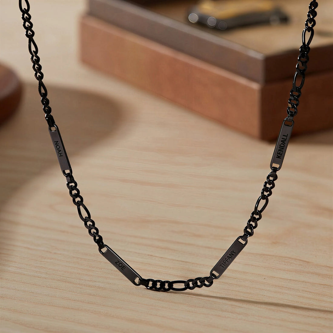 Engraved Names Necklace