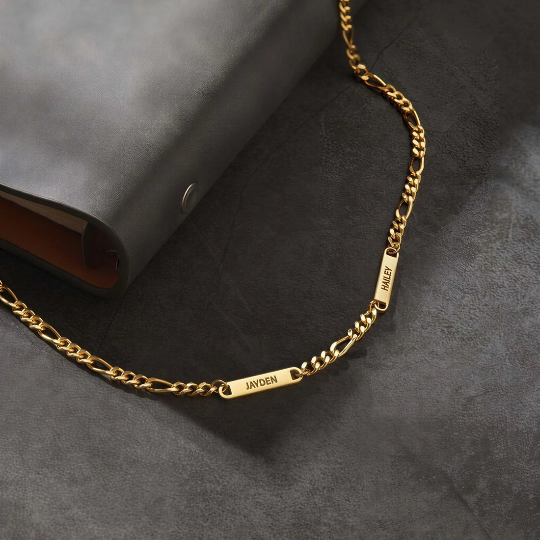 Engraved Names Necklace