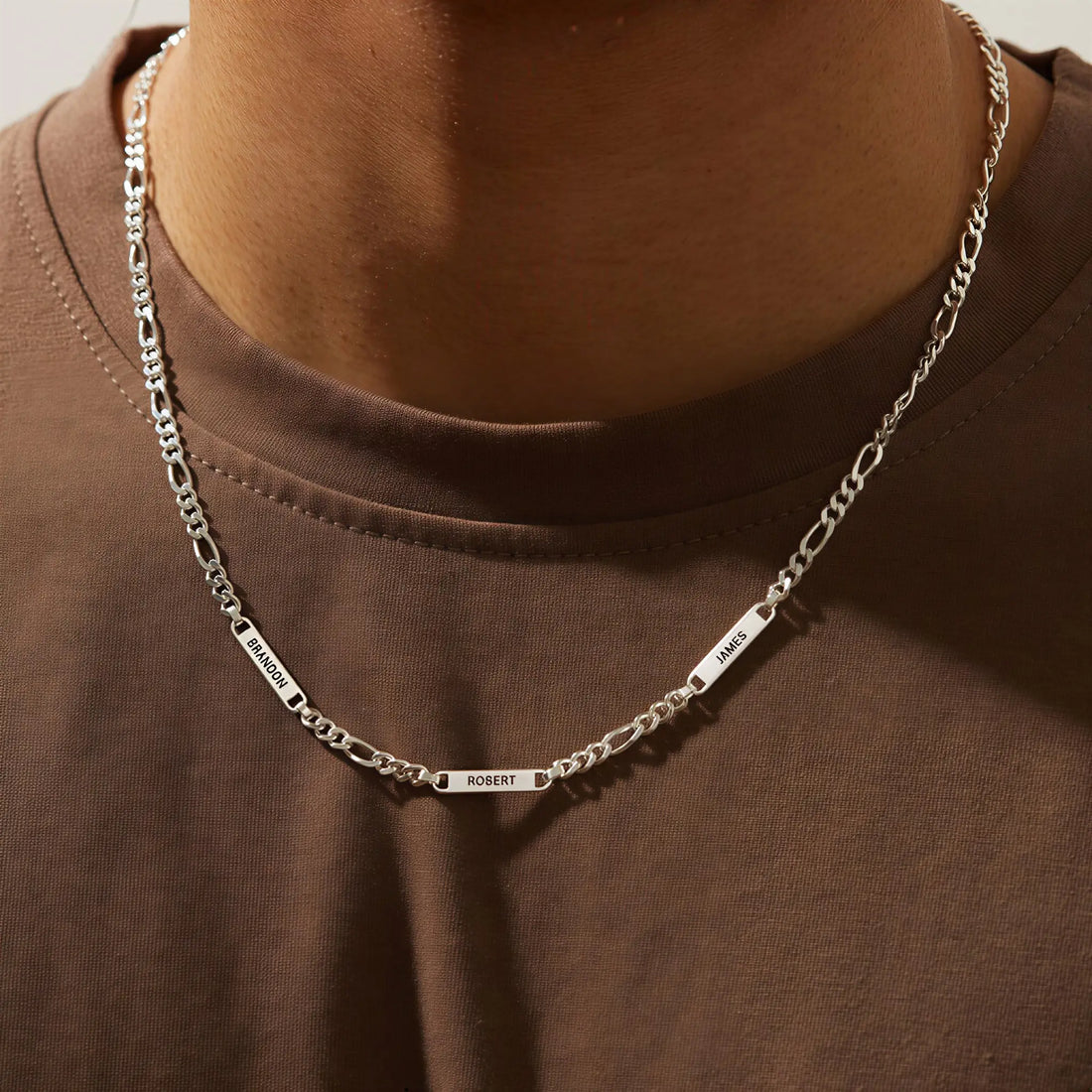 Engraved Names Necklace