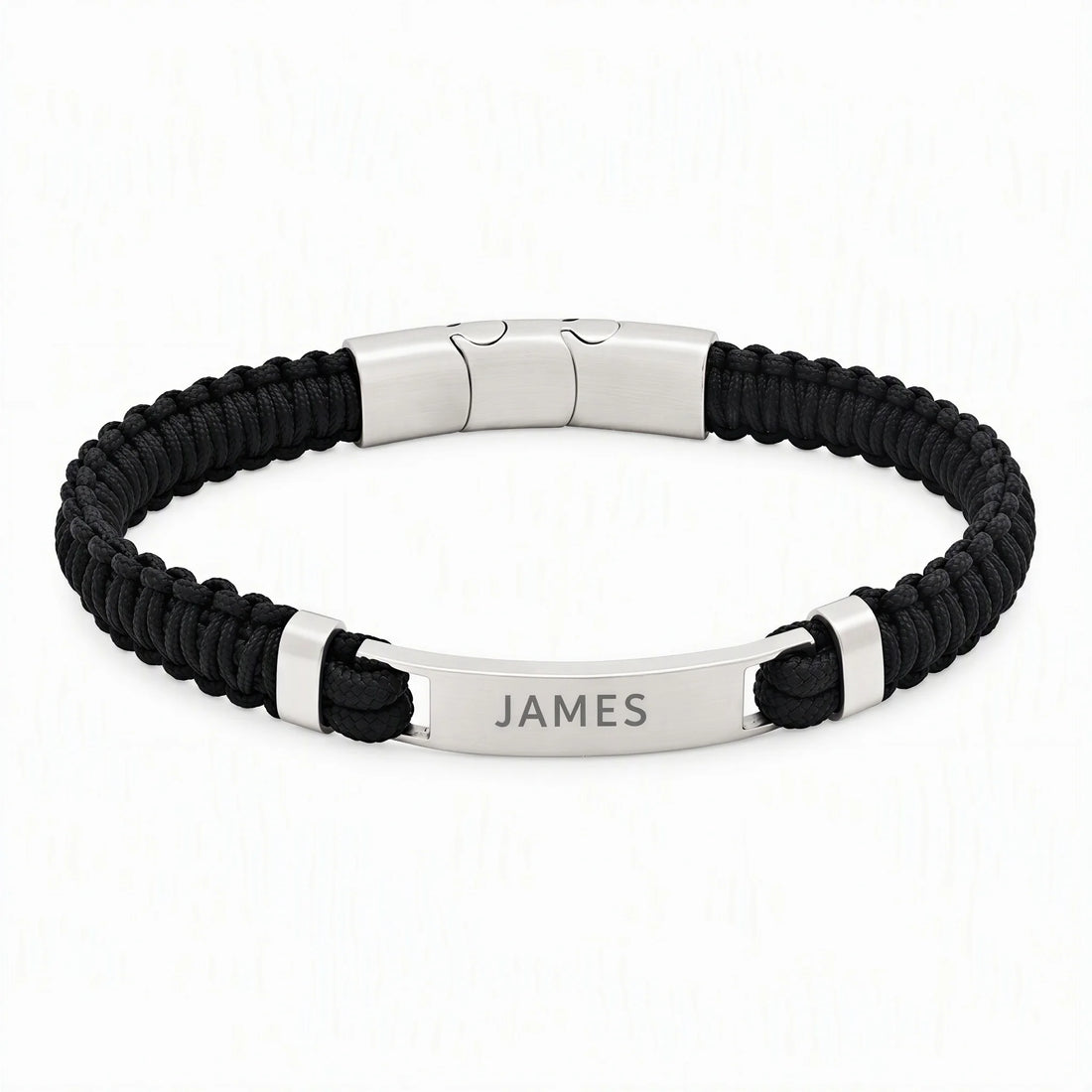 Engraved Rope ID Bracelet