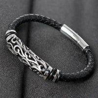Filigree Leather Bracelet