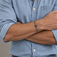 Fleur de Lis Chain Bracelet