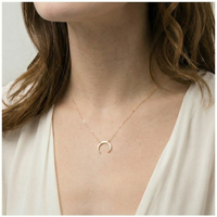 Horn Pendant Necklace