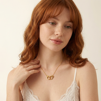 Handcuff Interlocking Necklace