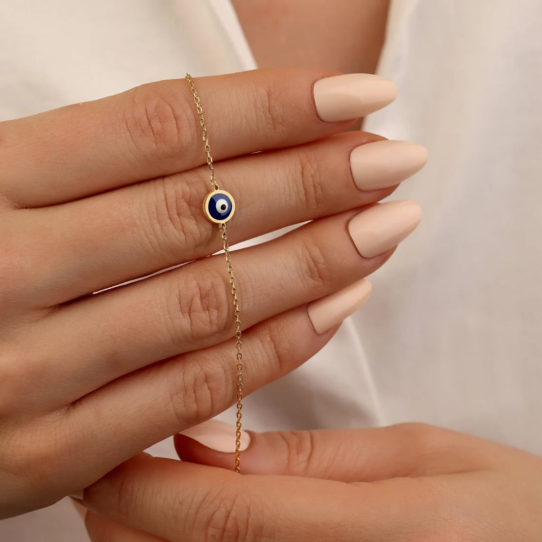 Dainty Evil Eye Bracelet