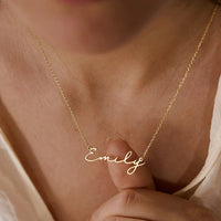 Custom Cursive Name Necklace