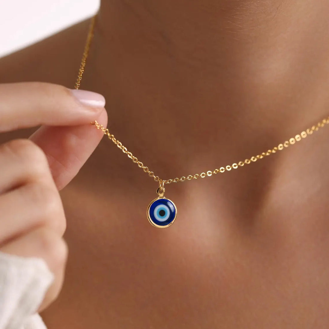 Dainty Evil Eye Necklace