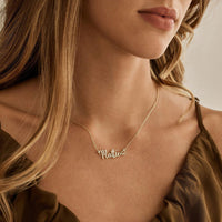 Personalised Name Necklace with Heart