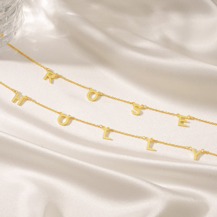 Personalised Letter Name Necklace