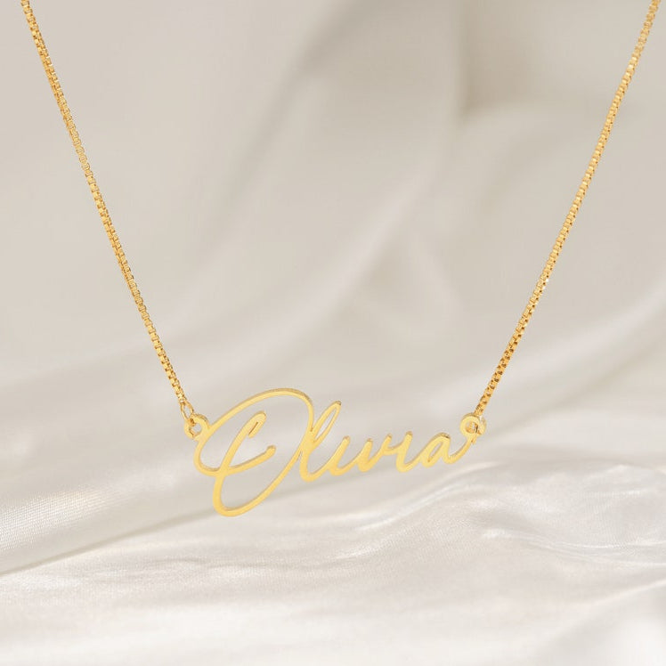 Signature Name Necklace