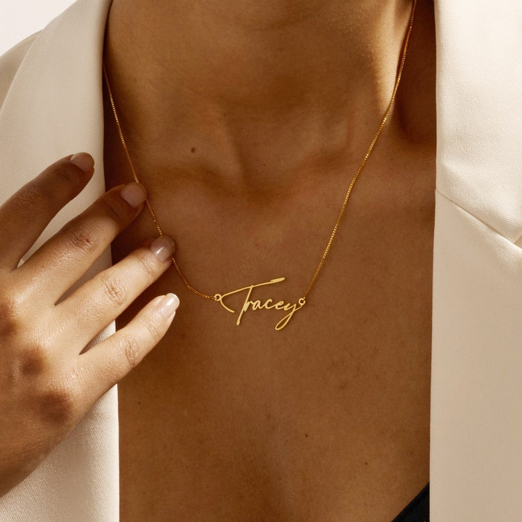 Signature Name Necklace
