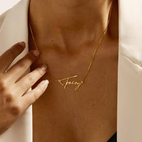 Signature Name Necklace