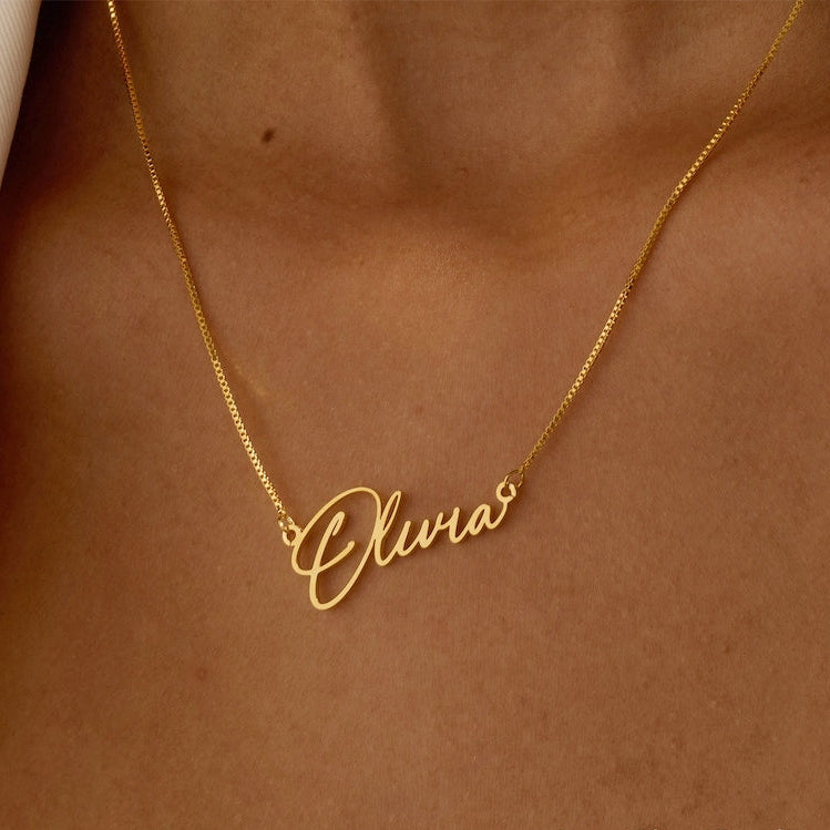 Signature Name Necklace