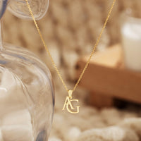 Personalised Double Initial Necklace
