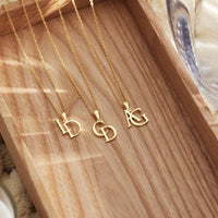 Personalised Double Initial Necklace