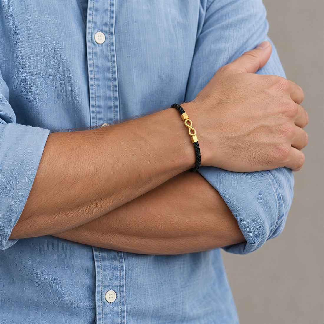 Infinity Braided Bracelet