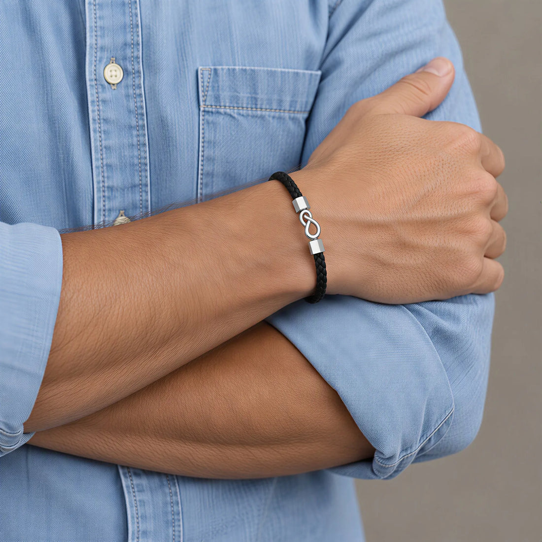 Infinity Braided Bracelet