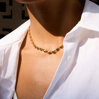 Mini Heart-Shaped Buckle Necklace