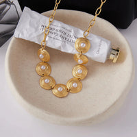 Pearl Circle Necklace